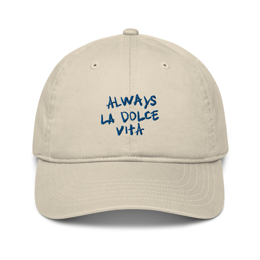 ALDV organic cotton cap